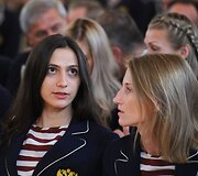 Vladimiras Putinas i&scaron;lydi Rusijos olimpiečius į Rio