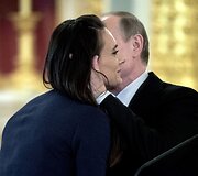 Vladimiras Putinas i&scaron;lydi Rusijos olimpiečius į Rio