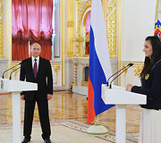 Vladimiras Putinas i&scaron;lydi Rusijos olimpiečius į Rio