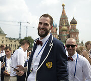 Vladimiras Putinas i&scaron;lydi Rusijos olimpiečius į Rio