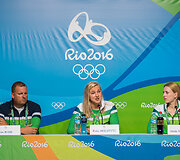 Rūtos Meilutytės konferencija po fini&scaron;o