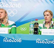Rūta Meilutytė ir Goda Smilingytė