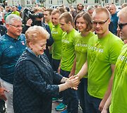 Lietuvos sportininkų palydėtuvės į Rio de Žaneiro Parolimpines žaidynes
