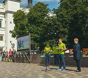 Lietuvos sportininkų palydėtuvės į Rio de Žaneiro Parolimpines žaidynes