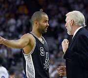 Tony Parkeris ir Greggas Popovichius