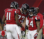 51-asis &bdquo;Super Bowl&ldquo;: &bdquo;Atlanta Falcons&ldquo; &ndash; &bdquo;New England Patriots&ldquo;