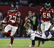 51-asis &bdquo;Super Bowl&ldquo;: &bdquo;Atlanta Falcons&ldquo; &ndash; &bdquo;New England Patriots&ldquo;