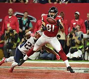 51-asis &bdquo;Super Bowl&ldquo;: &bdquo;Atlanta Falcons&ldquo; &ndash; &bdquo;New England Patriots&ldquo;