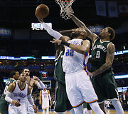 &bdquo;Thunder&ldquo; &ndash; &bdquo;Bucks&ldquo;