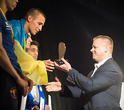 A.&Scaron;ociko tarptautinio bokso turnyro finalinės kovos Kauno halėje