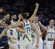&bdquo;Eurobasket 2017&ldquo; spektaklis: Latvija &ndash; Slovėnija