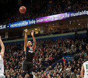 Europos taurės turnyro mačas: Vilniaus &bdquo;Lietuvos rytas&ldquo; &ndash; Krasnodaro &bdquo;Lokomotiv&ldquo;.