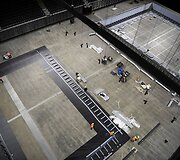 Kopenhagos &bdquo;Royal Arena&ldquo; baseino įrengimas