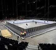 Kopenhagos &bdquo;Royal Arena&ldquo; baseino įrengimas