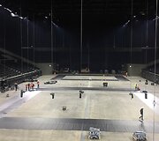 Kopenhagos &bdquo;Royal Arena&ldquo; baseino įrengimas