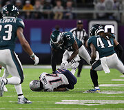 &bdquo;Super Bowl LII&ldquo;: &bdquo;New England Patriots&ldquo; &ndash; &bdquo;Philadelphia Eagles&ldquo;