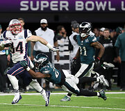 &bdquo;Super Bowl LII&ldquo;: &bdquo;New England Patriots&ldquo; &ndash; &bdquo;Philadelphia Eagles&ldquo;
