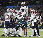 &bdquo;Super Bowl LII&ldquo;: &bdquo;New England Patriots&ldquo; &ndash; &bdquo;Philadelphia Eagles&ldquo;
