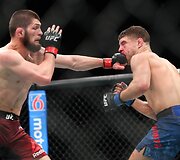 UFC 223: Habibas Nurmagomedovas &ndash; Alas Iaquinta