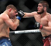 UFC 223: Habibas Nurmagomedovas &ndash; Alas Iaquinta
