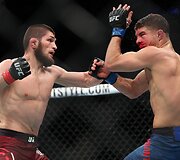 UFC 223: Habibas Nurmagomedovas &ndash; Alas Iaquinta
