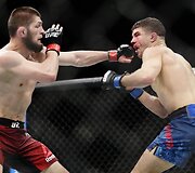 UFC 223: Habibas Nurmagomedovas &ndash; Alas Iaquinta
