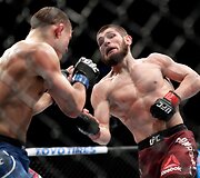 UFC 223: Habibas Nurmagomedovas &ndash; Alas Iaquinta