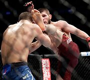 UFC 223: Habibas Nurmagomedovas &ndash; Alas Iaquinta