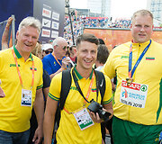 Apdovanojimų akimirka 