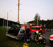 BMW avarija saulėtekyje 