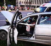 BMW avarija saulėtekyje 