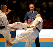 Finalinės dienos akimirka