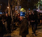 Protestai &bdquo;El Clasico&ldquo; metu &scaron;alia &bdquo;Camp Nou&ldquo; stadiono 