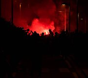 Protestai &bdquo;El Clasico&ldquo; metu &scaron;alia &bdquo;Camp Nou&ldquo; stadiono 