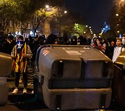 Protestai &bdquo;El Clasico&ldquo; metu &scaron;alia &bdquo;Camp Nou&ldquo; stadiono 