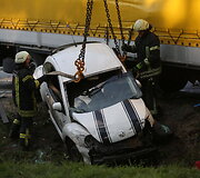 Avarija sostinės Kirtimų g.: susidūrė keturi lengvieji automobiliai ir vienas sunkiasvoris