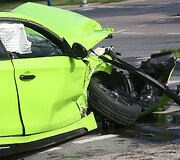 &bdquo;BMW&ldquo; ir &bdquo;Volvo&ldquo; avarija Vilniuje S.Nėries gatvėje