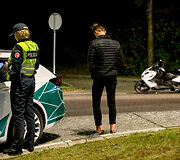 Naktinis kelių policijos reidas sostinėje