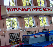 Vilniaus miesto sporto centro gimnastikos skyriaus bazė