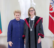 Dalia Grybauskaitė ir Rasa Paulauskaitė