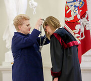 Dalia Grybauskaitė ir Rasa Paulauskaitė