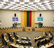 Aplinkos ministras Kęstutis Navickas Seime