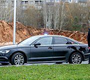Kelių policijos dieninis reidas Vilniaus vakariniame aplinkkelyje