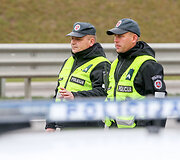 Kelių policijos dieninis reidas Vilniaus vakariniame aplinkkelyje
