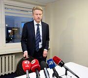 I&scaron; Maskvos grįžęs Rolandas Paksas surengė spaudos konferenciją