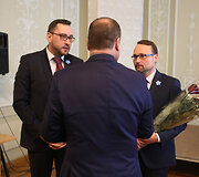 Mindaugas Kvietkauskas, Saulius Skvernelis, Laimoonas Ubavičius