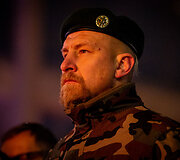 Lietuvos &scaron;auliai Sausio 13-osios atminimo renginyje &scaron;alia Seimo