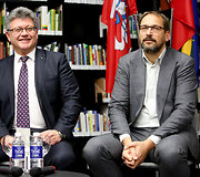 Remigijus Lapinskas ir Liutauras Sto&scaron;kus