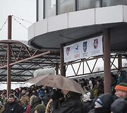 Į Sartus susirinko tūkstančiai žiūrovų stebėti tradicinių žiemos lenktynių