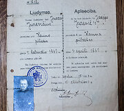 Lietuvos konsulato Liepojoje i&scaron;duotas asmens dokumentas